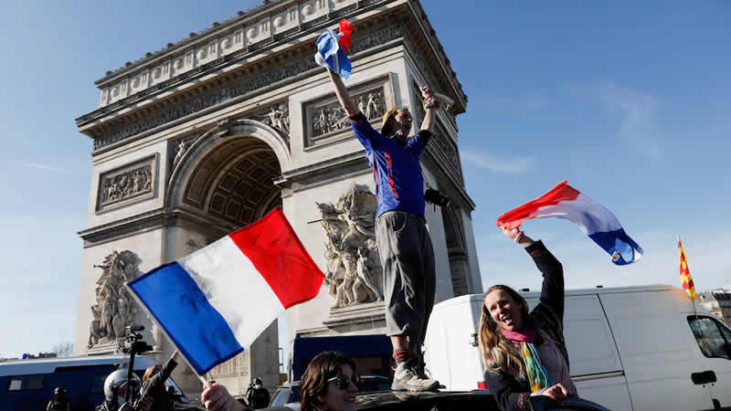 巴黎抗议