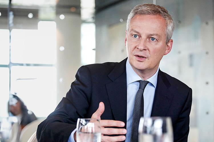 法国经济部长勒梅尔（Bruno Le Maire）