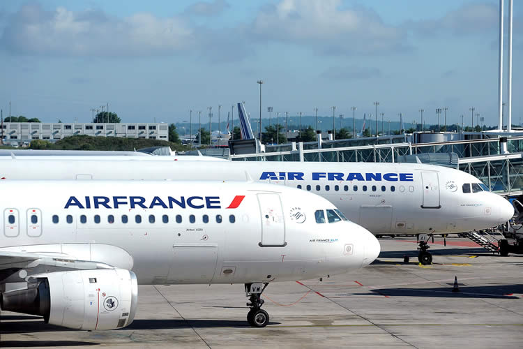 法国航空公司 air france 飞机