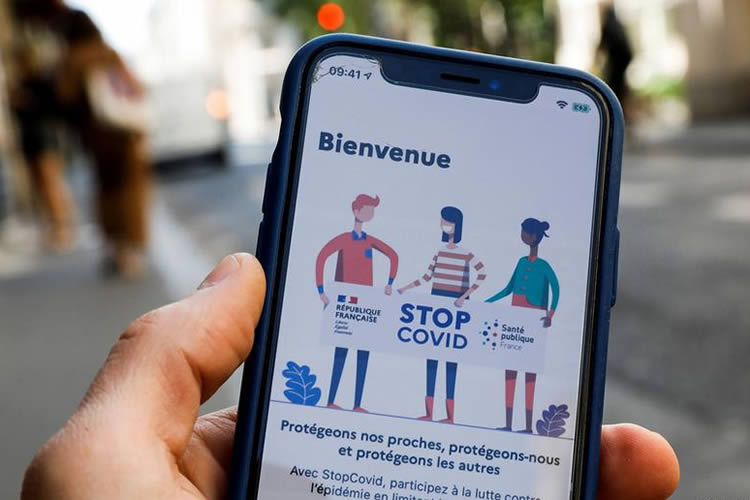法国手机上下载" StopCovid"应用软件