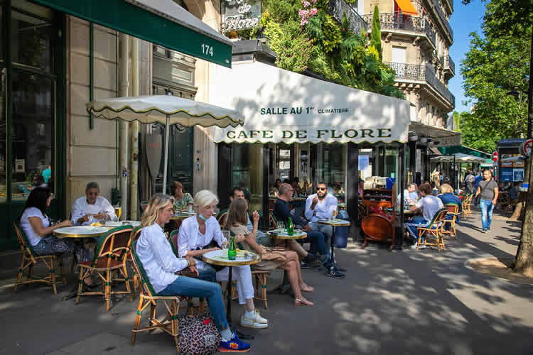 法国巴黎咖啡厅